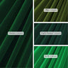 Luxury 4-Way Stretch Velvet Fabric - Rich Green Shades, Dark Hunter Green, Kelly Green, Olive Green, 58" Width