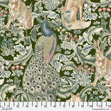 Quilting Cotton The Oxford Holiday Collection Forest Wooded William Morris
