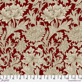 Quilting Cotton Chrysanthemum Tonal Crimson The Oxford Holiday Collection