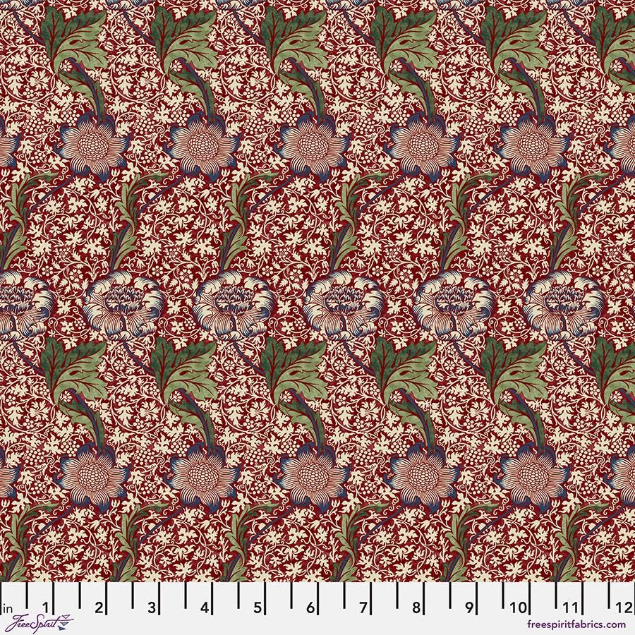 Quilting Cotton The Oxford Holiday Collection Berry William Morris