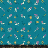 Quilting Cotton To And Fro Floret Oasis RS1069 13 Moda
