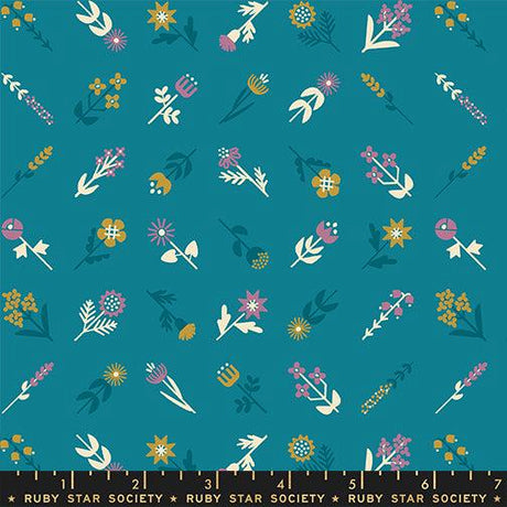 Quilting Cotton To And Fro Floret Oasis RS1069 13 Moda