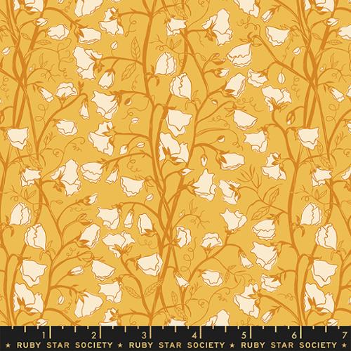 Quilting Cotton Verbena Sweet Peas Butter Moda