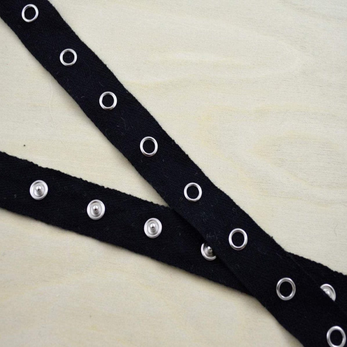 Snap Tape 3/4 Inch Cotton Twill
