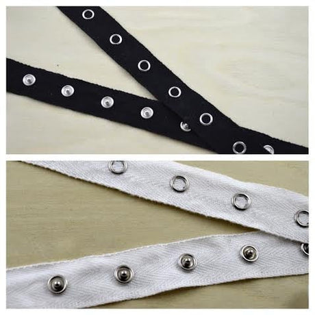 Snap Tape 3/4 Inch Cotton Twill