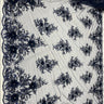 VT-32 3D Beaded Lace Fabric - Burgundy, 54-55" Width (1 Yard)