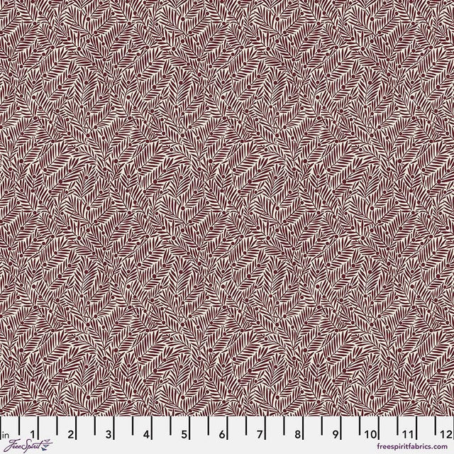 Quilting Cotton The Oxford Holiday Collection Yew & Aril Berry William Morris