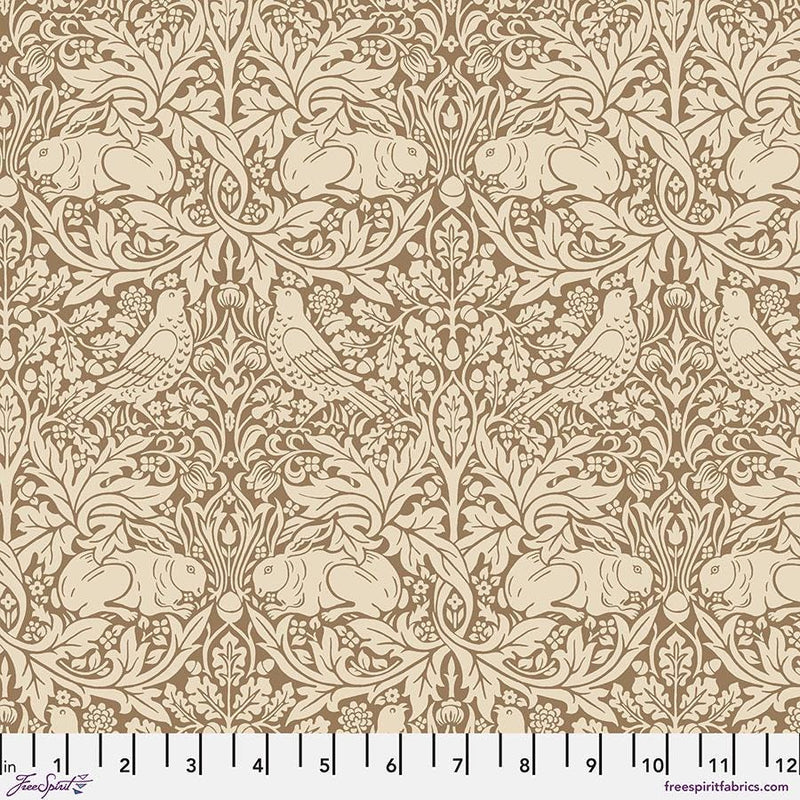 Quilting Cotton The Oxford Holiday Collection Brer Rabbit Gold William Morris