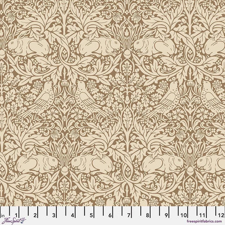 Quilting Cotton The Oxford Holiday Collection Brer Rabbit Gold William Morris