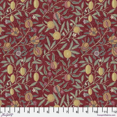Quilting Cotton The Oxford Holiday Collection Fruit Berry by The Original Morris & Co.