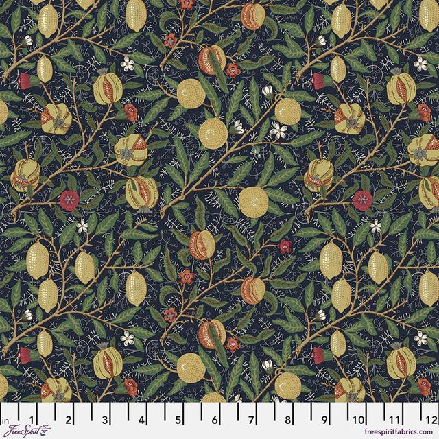 Quilting Cotton The Oxford Holiday Collection Fruit Ink William Morris