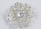 Rhinestone Brooch Starburst Pin