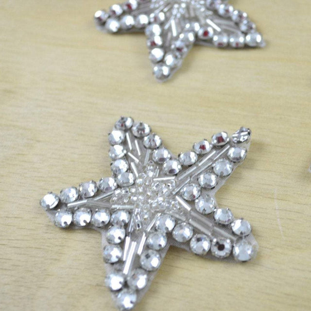 Rhinestone Star Patch Applique