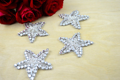 Rhinestone Star Patch Applique