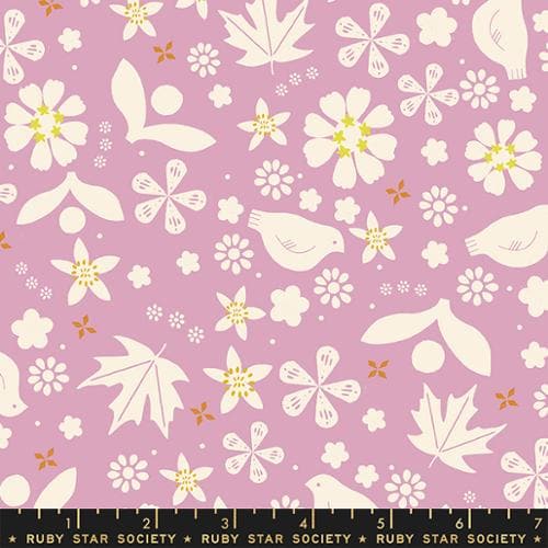 Quilting Cotton Sugar Maple Dark Peony Ruby Star Society