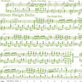Quilting Cotton Classic Christmas Sheet Music White Riley Blake Designs