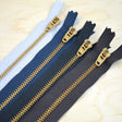 Metal Zipper Gold 9 Inch YKK