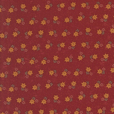 Quilting Cotton A Vintage Christmas Red Moda