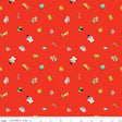 Quilting Cotton Jingle Bells Toys Red Riley Blake