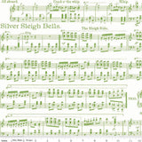 Quilting Cotton Classic Christmas Sheet Music White Riley Blake Designs