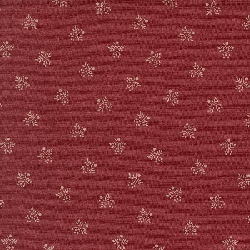 Quilting Cotton A Vintage Christmas Red Moda
