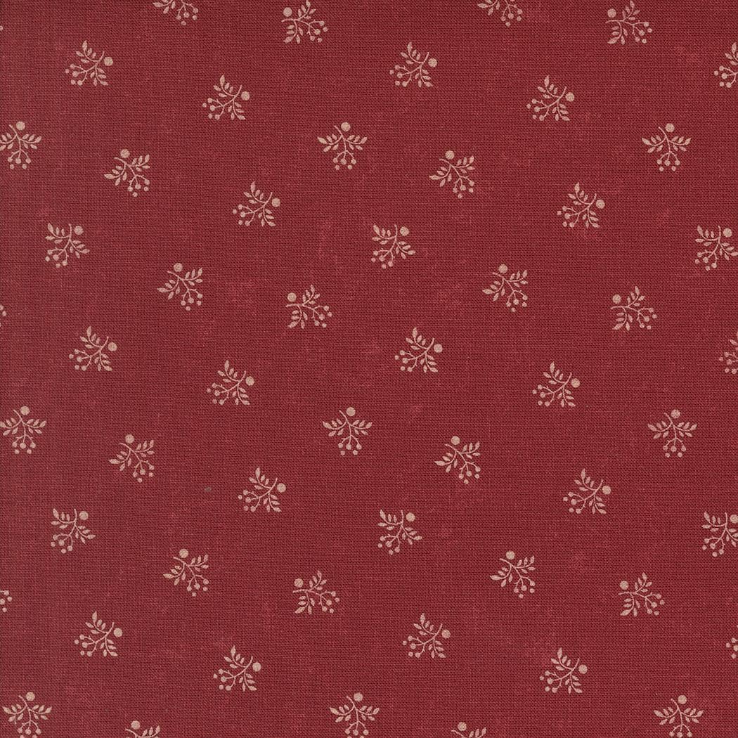 Quilting Cotton A Vintage Christmas Red Moda