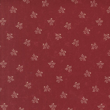 Quilting Cotton A Vintage Christmas Red Moda