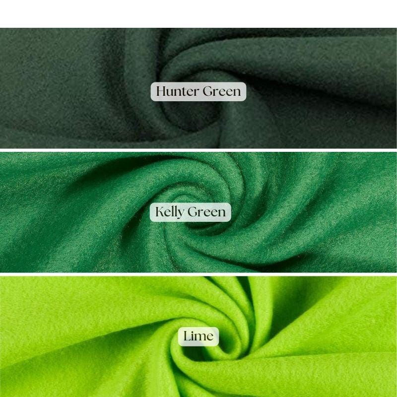 Anti-Pill Polar Fleece Fabric - Baby Blue, Black, Charcoal, Dk Yellow Gold, Fuchsia, Heather Grey, Hunter Green, Kelly Green, Lavender, Lime, Lt Yellow, Mushroom, Navy, Orange, Pink, Purple, Red, Royal Blue, Taupe, White