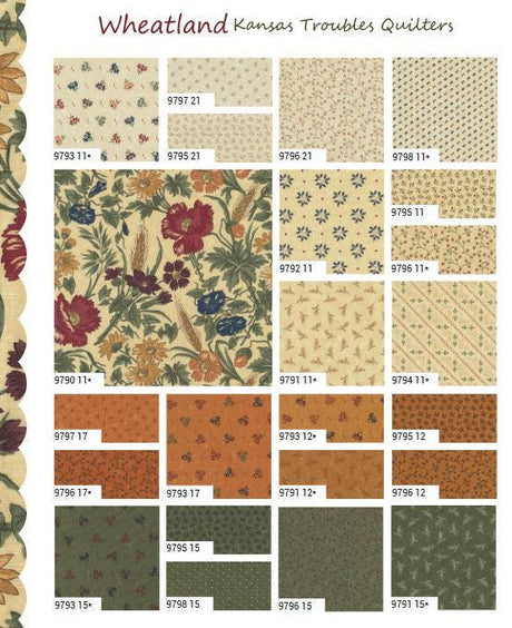 Quilting Cotton Wheatland Flax Moda Fabrics