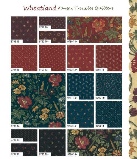 Quilting Cotton Wheatland Flax Moda Fabrics