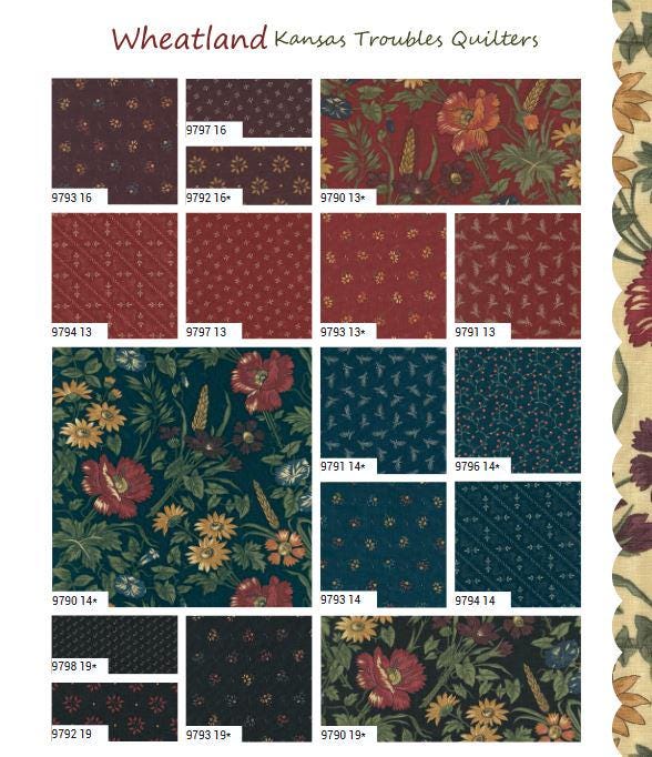 Quilting Cotton Wheatland Wheat Moda