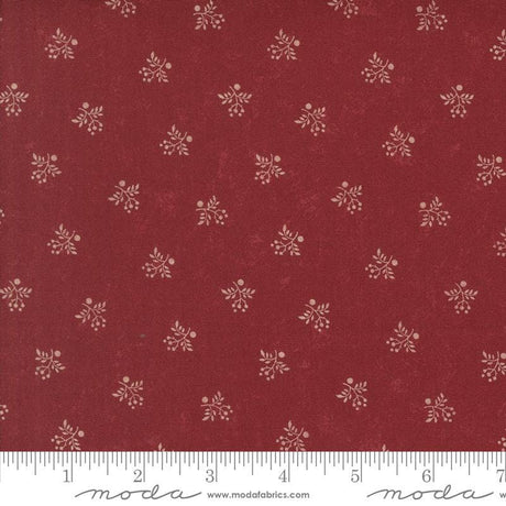Quilting Cotton A Vintage Christmas Red Moda