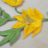 Lily Flower Iron-On Patch Applique