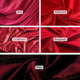 Luxury 4-Way Stretch Velvet Fabric - Soft, Smooth, Elegant, 58" Width