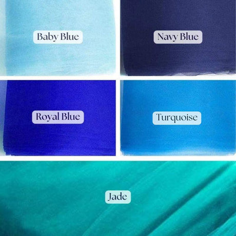 Tulle Fabric Bolt - Sheer Lightweight Tulle Fabric, 54" Width, 40 Yards