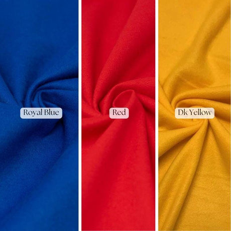 100 Percent Cotton Flannel Fabric - Solid, Soft Brushed Cloth, 60" Width