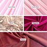 Luxury 4-Way Stretch Velvet Fabric - Soft, Smooth, Elegant, 58" Width