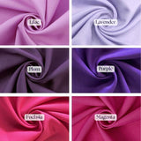 Poly Poplin Polyester Fabric - Wrinkle-Resistant, 60" Width