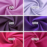 Poly Poplin Polyester Fabric - Wrinkle-Resistant, 60" Width