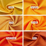 Poly Poplin Polyester Fabric - Wrinkle-Resistant, 60" Width