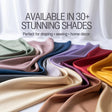 Poly Poplin Polyester Fabric - Wrinkle-Resistant, 60" Width