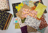 Fat Quarter Bundle Random Moda Fabrics Happy Saturday Stash Building 100% Cotton