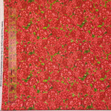 Quilting Cotton Scarlet Beauty Fleur CD3186 Timeless Treasures
