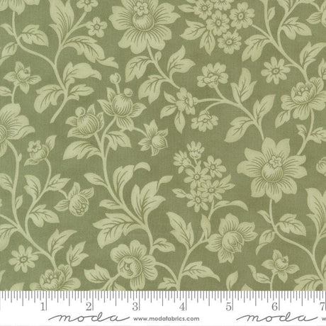 Quilting Cotton Ambiance Eucalyptus Floral Moda