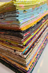 Fat Quarter Bundle Random Moda Fabrics Happy Saturday Stash Building 100% Cotton
