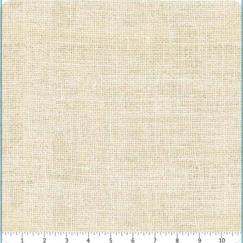 Quilting Cotton Burlap Texture Ecru Cream Timeless Treasures
