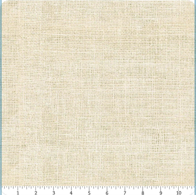 Quilting Cotton Burlap Texture Ecru Cream Timeless Treasures