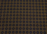Quilting Cotton Geo Floral Fleur CD3188 Black Timeless Treasures