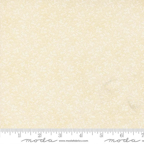 Quilting Cotton Ambiance Porcelain White Floral Moda Fabrics
