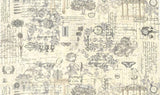 108" Wide Quilt Backing 3 Sisters Fav Collage Char 108017 11 Moda